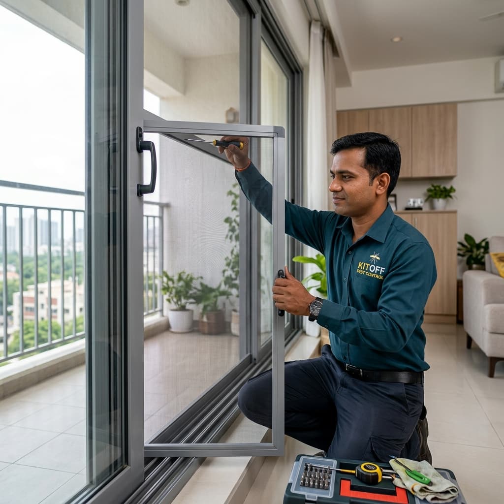Sliding Mosquito Net Services